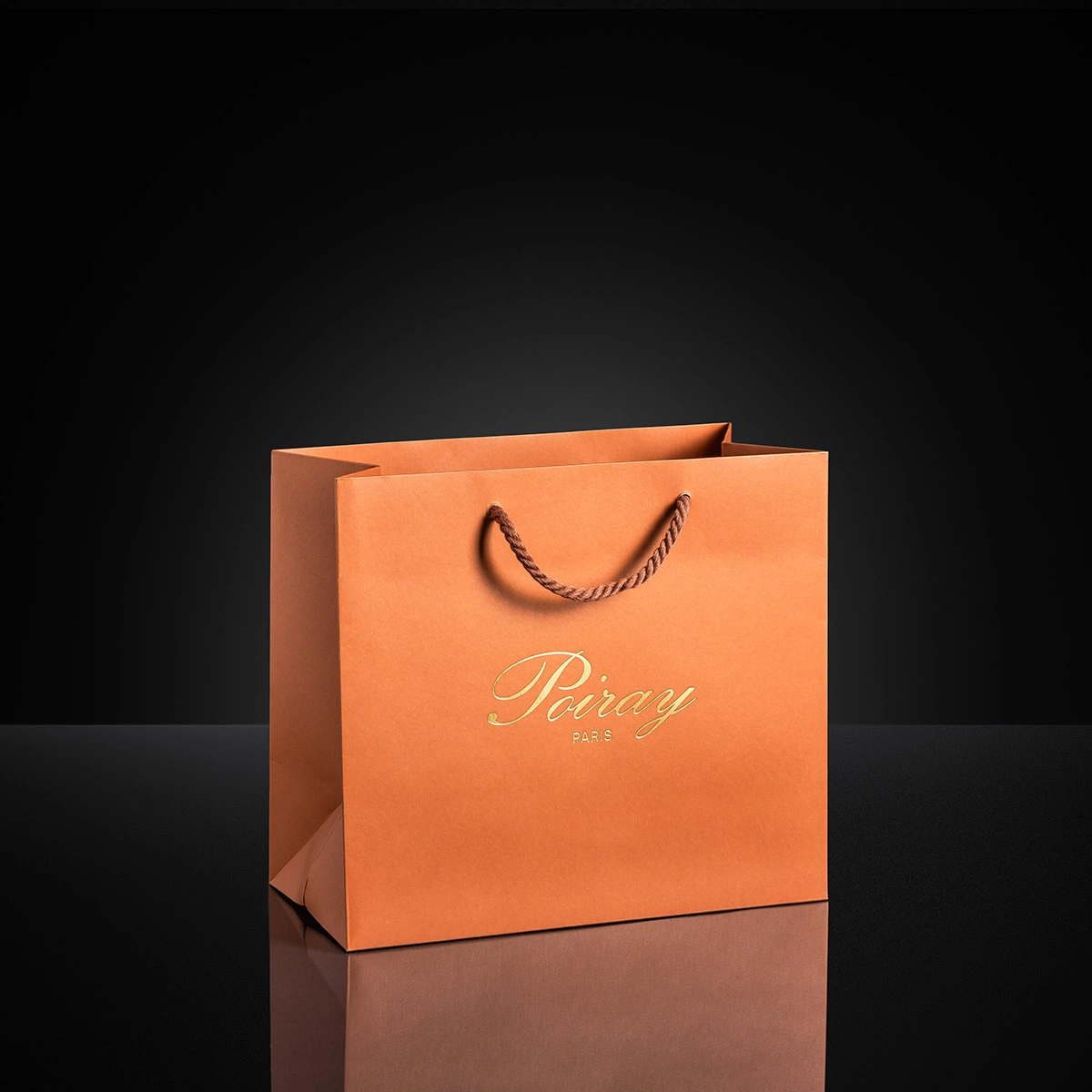 Sac papier personnalisé Poiray Paris