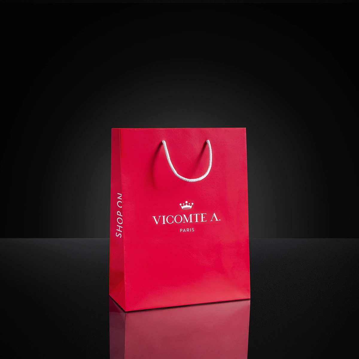 Sac papier personnalisé Vicomte A